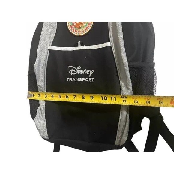 Disney Wild About Safety Disney Transport Backpack Black RARE main image 7